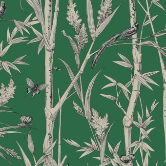 Papier peint Bambou Toile