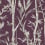 Bambou Toile Wallpaper York Wallcoverings Burgundy RT7835