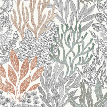 Papier peint Coral Leaves