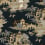 Papier peint Pagoda and Sampan York Wallcoverings Black RT7902