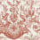 Tapete Avian Fountain Toile York Wallcoverings Brick RT7814