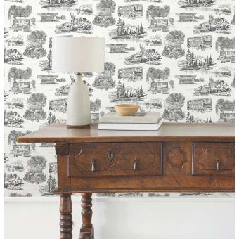 Selbstklebende Tapete Modern Vista Toile
