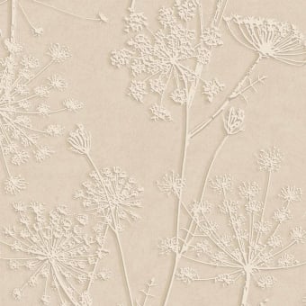 Carta da parati Silhouette di fiori - Rivièra Maison