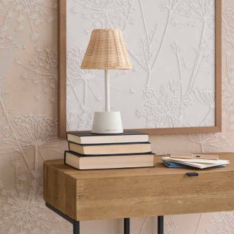 Carta da parati Silhouette di fiori - Rivièra Maison