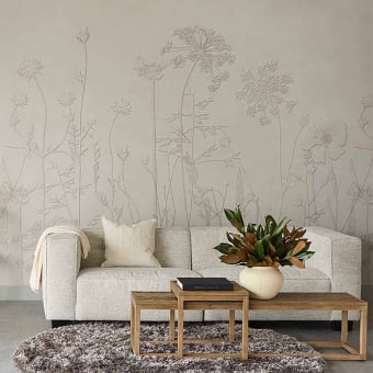 Panoramic Garden Wallpaper - Rivièra Maison