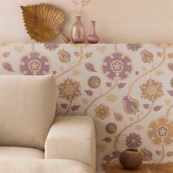 Spring Garden Wallpaper - Amber