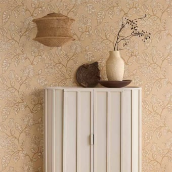 Papier peint Florale - Amber