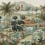 Panoramic Forest Wallpaper - Amber Eijffinger Multicolore 350680