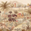 Papel pintado panorámico Bosque - Ámbar Eijffinger Beige 350681