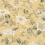 Papier peint Marguerite York Wallcoverings Yellow GT4515