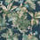 Papier peint Briarwood York Wallcoverings Navy GT4523