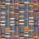 Ewe Cloth Fabric Sanderson Russet/Midnight DHIF237611
