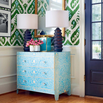 Indies Ikat Wallpaper