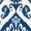 Papier peint Indies Ikat Thibaut Navy T16245