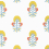 Tapete Tybee Bud Thibaut Coral and Yellow T16212