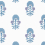 Tapete Tybee Bud Thibaut Lavender and Blue T16216