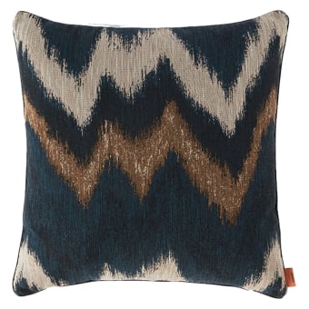 Coussin Zigzag Ikat carré