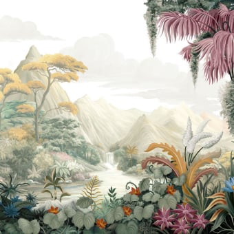 Carta da parati panoramica Le Jardin Éternel