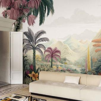 Papier peint panoramique Le Jardin Éternel