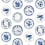 Porcelain Wallpaper Studio Ditte Blue version porcelain-wallpaper-blue-version
