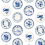 Tapete Porcelain Studio Ditte Blue version porcelain-wallpaper-blue-version