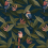 Carta da parati Birds Studio Ditte Blue birds-blue