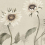 Carta da parati panoramica Sunflowers Sandberg White S10529