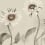 Papier peint panoramique Sunflowers Sandberg White S10529