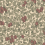 Carta da parati Emrik Sandberg Burgundy S10468