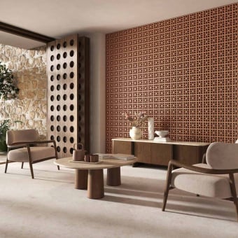 Split Blend Flo Matt Openwork tile