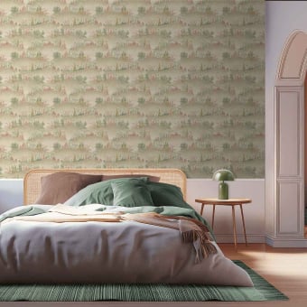 Garden Tapestry Wallpaper
