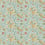 Papier peint Royal Court GP & J Baker Aqua BW45149/4