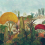 Secret Garden Panoramic Wallpaper Initiales Multicolore DW2028