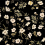 Poppium Wallpaper House of Hackney Black /1-WA-POP-DI-BLK-XXX-004