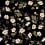 Tapete Poppium House of Hackney Black /1-WA-POP-DI-BLK-XXX-004