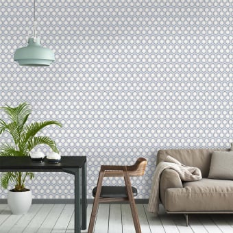 Hicks' Hexagon Wallpaper