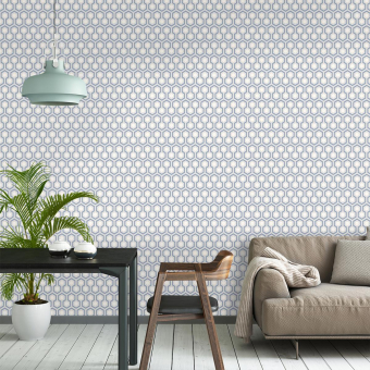 Papel pintado Hicks' Hexagon