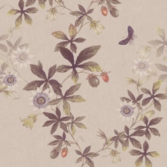Passiflora panoramic wallpaper
