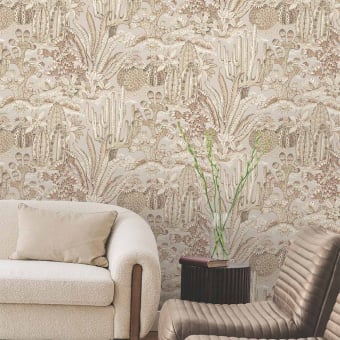 Papier peint Lotus Land Cacti