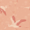 Panorama-Tapete Heron's flight Inkiostro Bianco Rosa INKIINI2502