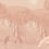 Serendipity panoramic wallpaper Inkiostro Bianco Rosa INKNRID2501
