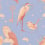 Luna Whispers panoramic wallpaper Inkiostro Bianco Blu INKSRNE2501