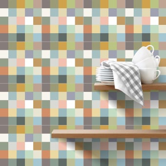 Color cement Tile