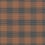 Tessuto Steelcut Beat Kvadrat Terre cuite 10100345
