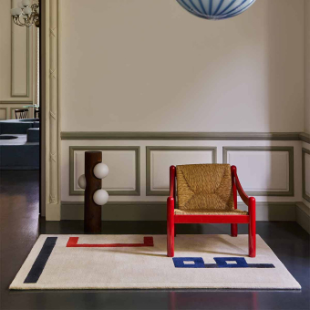 Tappeto Aubette Study di Sophie Taeuber-arp