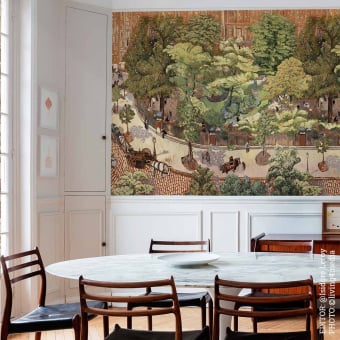 Panoramic wallpaper Place Vintimille