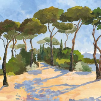 Papier peint panoramique Lerins