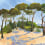 Papier peint panoramique Lerins Isidore Leroy Paysage 6266600