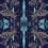 Tapete Damask Nr. 2 Papier français  Saphir DAM-N2-011-M1/M5-70