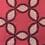 Badiane Fabric Antoine d'Albiousse Ecarlate Badiane Cramoisi